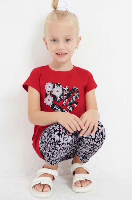 Дитячий бавовняний комплект Mayoral колір червоний (2954100)