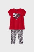 Дитячий бавовняний комплект Mayoral колір червоний (2954100)