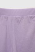 Дитячий бавовняний комплект United Colors of Benetton колір фіолетовий (3284866)