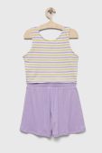 Дитячий бавовняний комплект United Colors of Benetton колір фіолетовий (3279050)