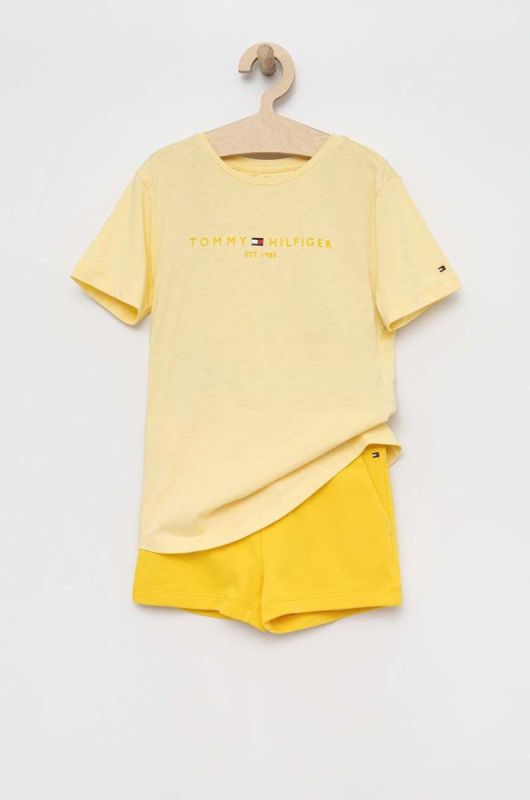 Дитячий комплект Tommy Hilfiger колір жовтий
