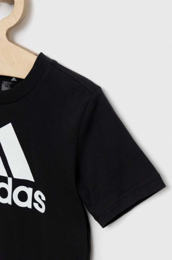 Дитячий спортивний костюм adidas I 3S CB TS колір чорний фото 3
