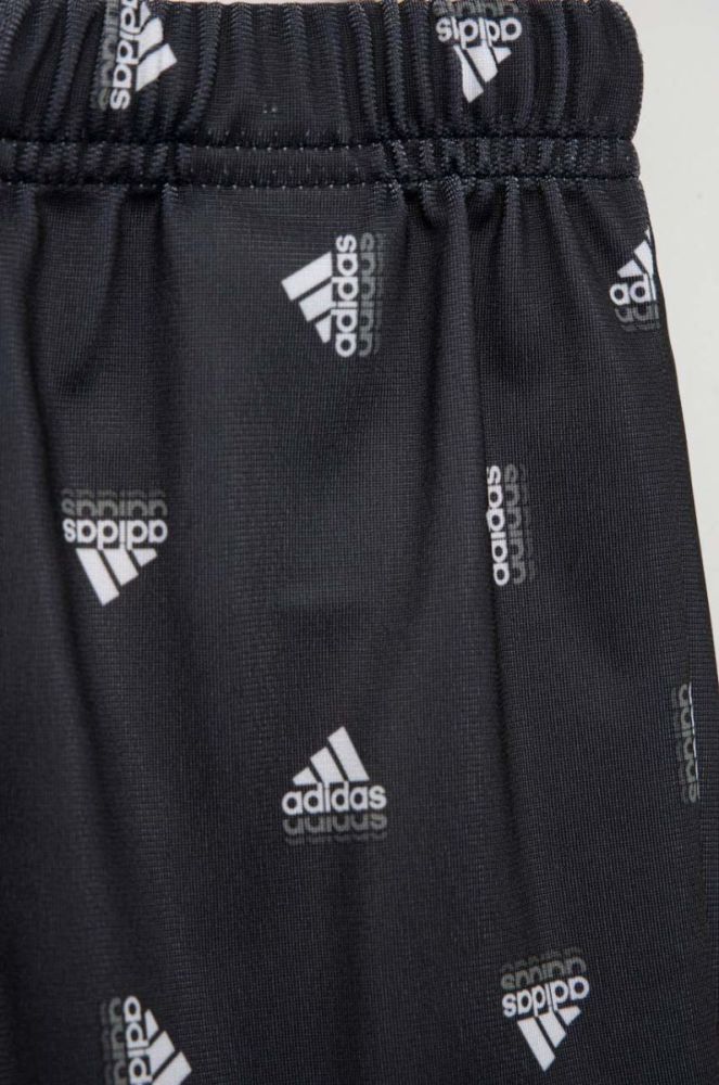 Дитячий спортивний костюм adidas I BLUV SHINY колір сірий фото 4