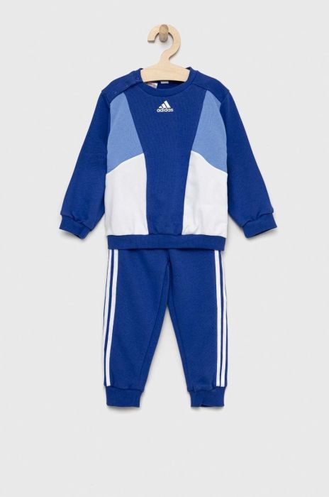Дитячий комплект adidas I 3S CB FT JOG колір блакитний