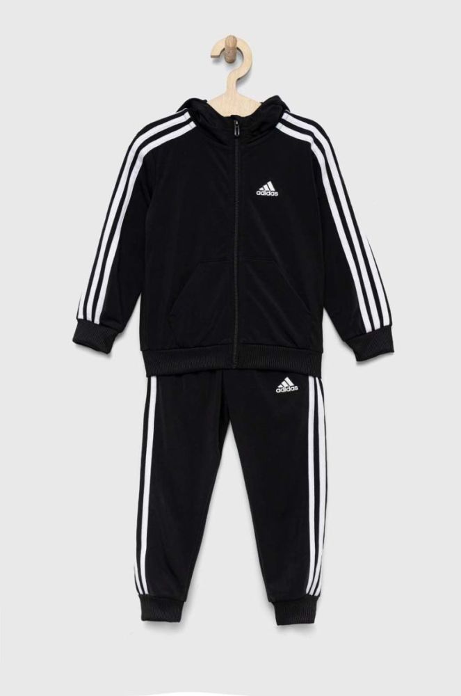 Дитячий спортивний костюм adidas колір чорний (2921930) фото 2