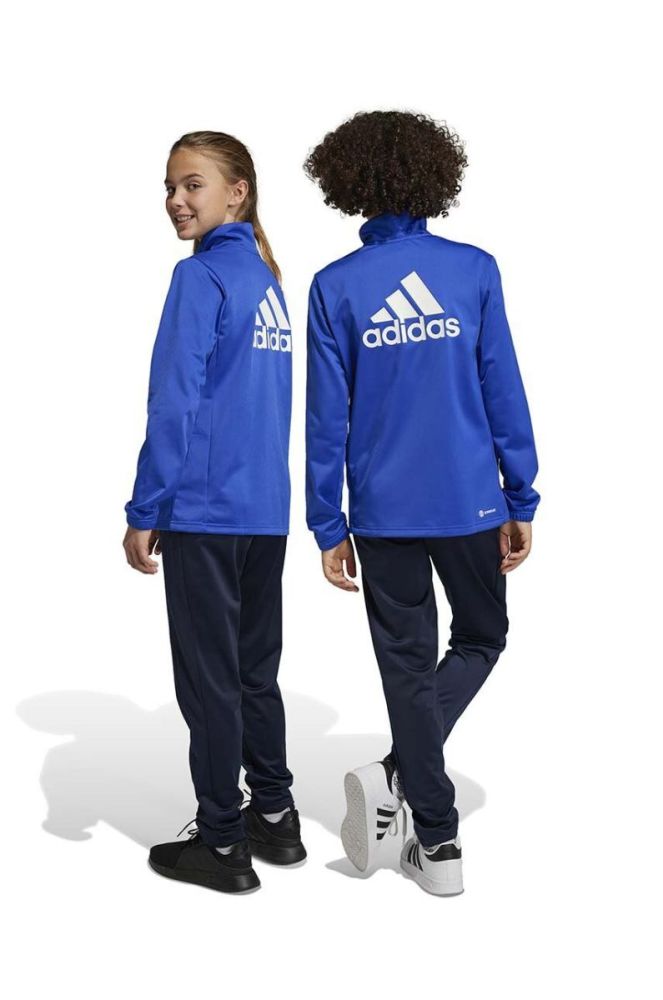 Дитячий спортивний костюм adidas U BL колір синій фото 6