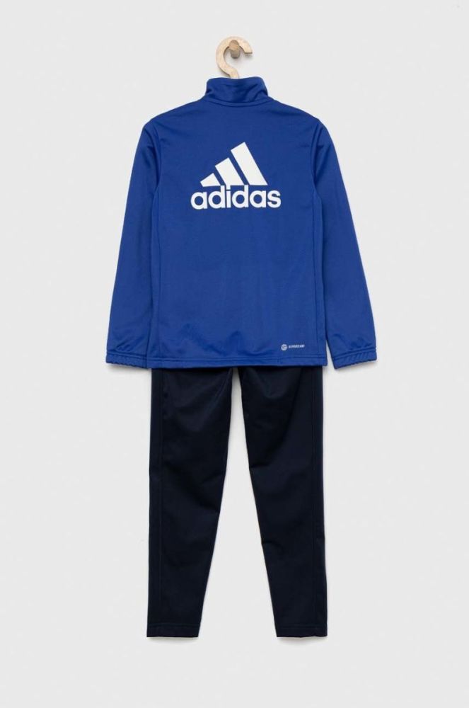 Дитячий спортивний костюм adidas U BL колір синій фото 4
