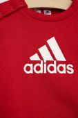 Дитячий спортивний костюм adidas I BOS LOGO колір червоний