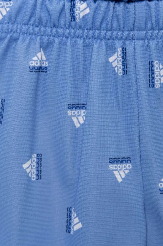 Дитячий спортивний костюм adidas I BLUV SHINY колір блакитний фото 3
