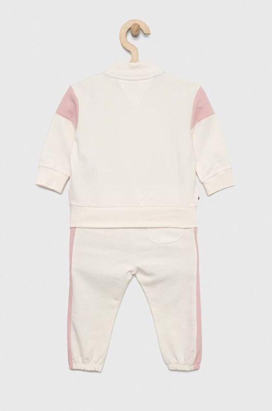 Cпортивний костюм для немовлят Tommy Hilfiger колір бежевий (2929265) фото 2