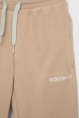 Дитячий спортивний костюм adidas Originals колір бежевий