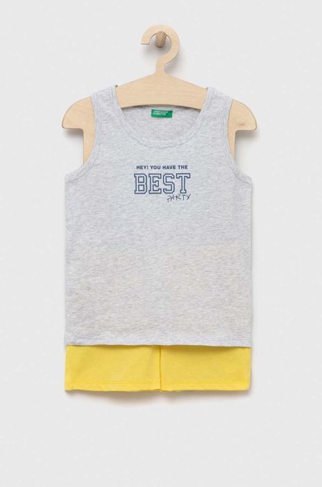 Дитячий комплект United Colors of Benetton колір сірий (3279069)