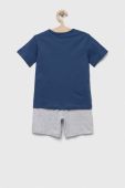 Дитячий бавовняний комплект United Colors of Benetton колір синій (3279087)