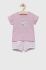 Дитячий бавовняний комплект United Colors of Benetton колір рожевий (3275065)