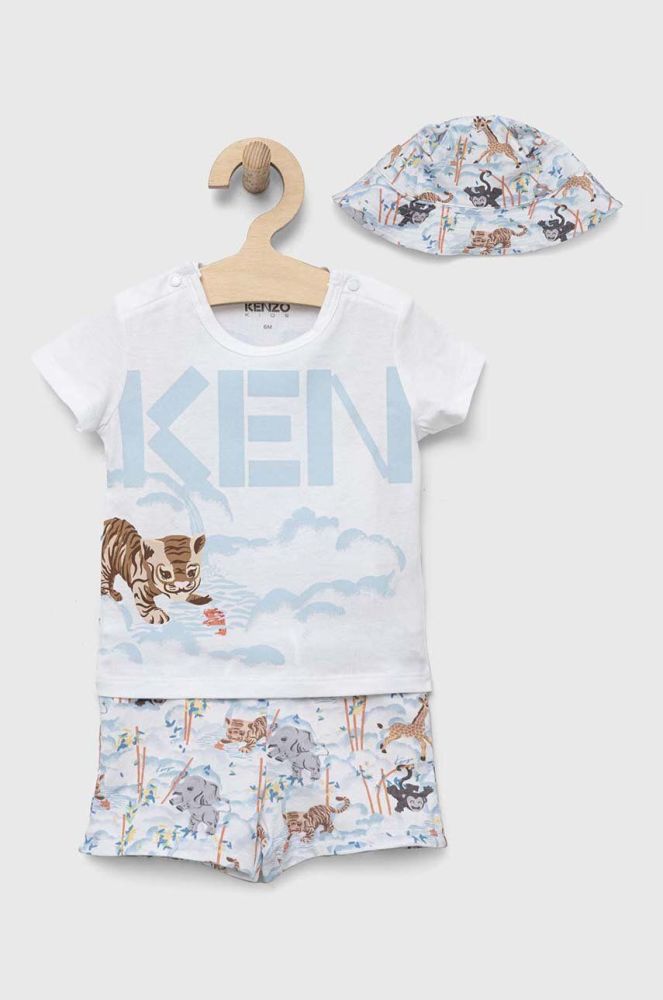 Комплект для немовлят Kenzo Kids колір білий