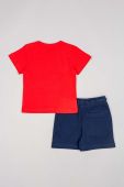 Дитячий бавовняний комплект zippy колір червоний
