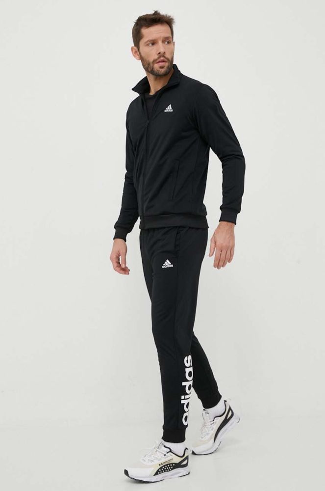 Спортивний костюм adidas чоловічий колір чорний (3238132)