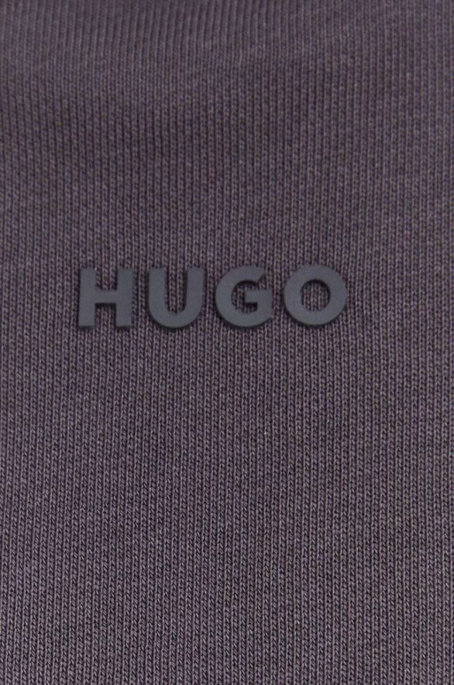 Бавовняний спортивний костюм HUGO колір сірий (3480629) фото 6