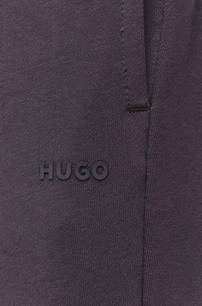 Бавовняний спортивний костюм HUGO колір сірий (3480629) фото 7