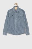 Дитяча сорочка Guess колір блакитний (2911082)