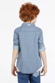 Дитяча сорочка Guess колір блакитний (2911082)