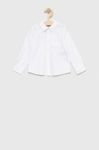 Дитяча бавовняна сорочка Guess колір білий (2933566)