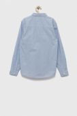 Дитяча бавовняна сорочка Pepe Jeans колір блакитний (3238138)