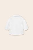 Бавовняна сорочка для немовля Mayoral Newborn колір білий (2954322)