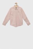 Дитяча сорочка Guess колір рожевий
