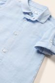 Дитяча бавовняна сорочка Mayoral колір блакитний (2954334)