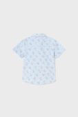 Бавовняна сорочка для немовля Mayoral колір блакитний (2983982)