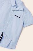 Дитяча бавовняна сорочка Mayoral колір блакитний (2983994)