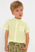 Дитяча сорочка Mayoral колір жовтий