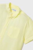 Дитяча сорочка Mayoral колір жовтий