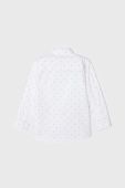 Дитяча бавовняна сорочка Mayoral колір білий (2943039)