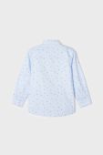 Дитяча бавовняна сорочка Mayoral колір блакитний (2943032)