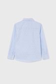 Дитяча бавовняна сорочка Mayoral колір блакитний (2943110)