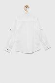 Дитяча лляна сорочка United Colors of Benetton колір білий (3247475)