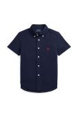 Дитяча бавовняна сорочка Polo Ralph Lauren колір синій (3044092)