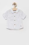 Дитяча лляна сорочка Birba&Trybeyond колір білий