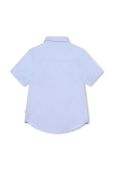 Дитяча бавовняна сорочка BOSS колір блакитний (3197141)