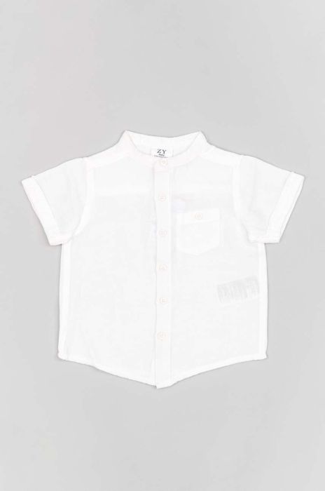 Сорочка для немовлят zippy колір білий