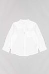 Дитяча сорочка з домішкою льну zippy колір білий (3122644)