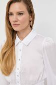 Сорочка Guess жіноча колір білий regular класичний комір (2848713)