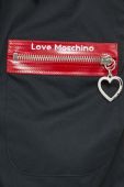 Сорочка Love Moschino жіноча колір чорний regular класичний комір