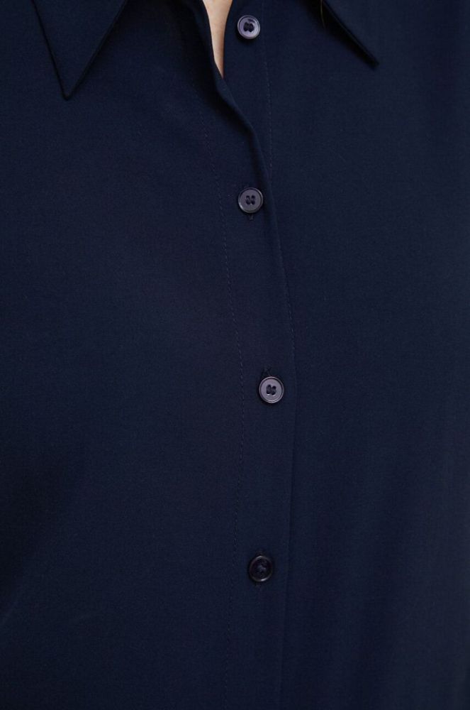 Сорочка Polo Ralph Lauren жіноча колір рожевий regular класичний комір фото 5