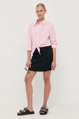 Сорочка Guess жіноча колір рожевий regular класичний комір (3212951)