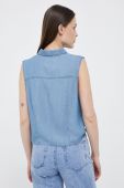 Блузка Pepe Jeans Winona жіноча колір блакитний