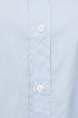 Бавовняна сорочка Tommy Hilfiger жіноча regular класичний комір колір блакитний (2988111)