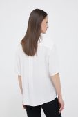 Сорочка Tommy Hilfiger жіноча колір білий relaxed класичний комір (3153154)